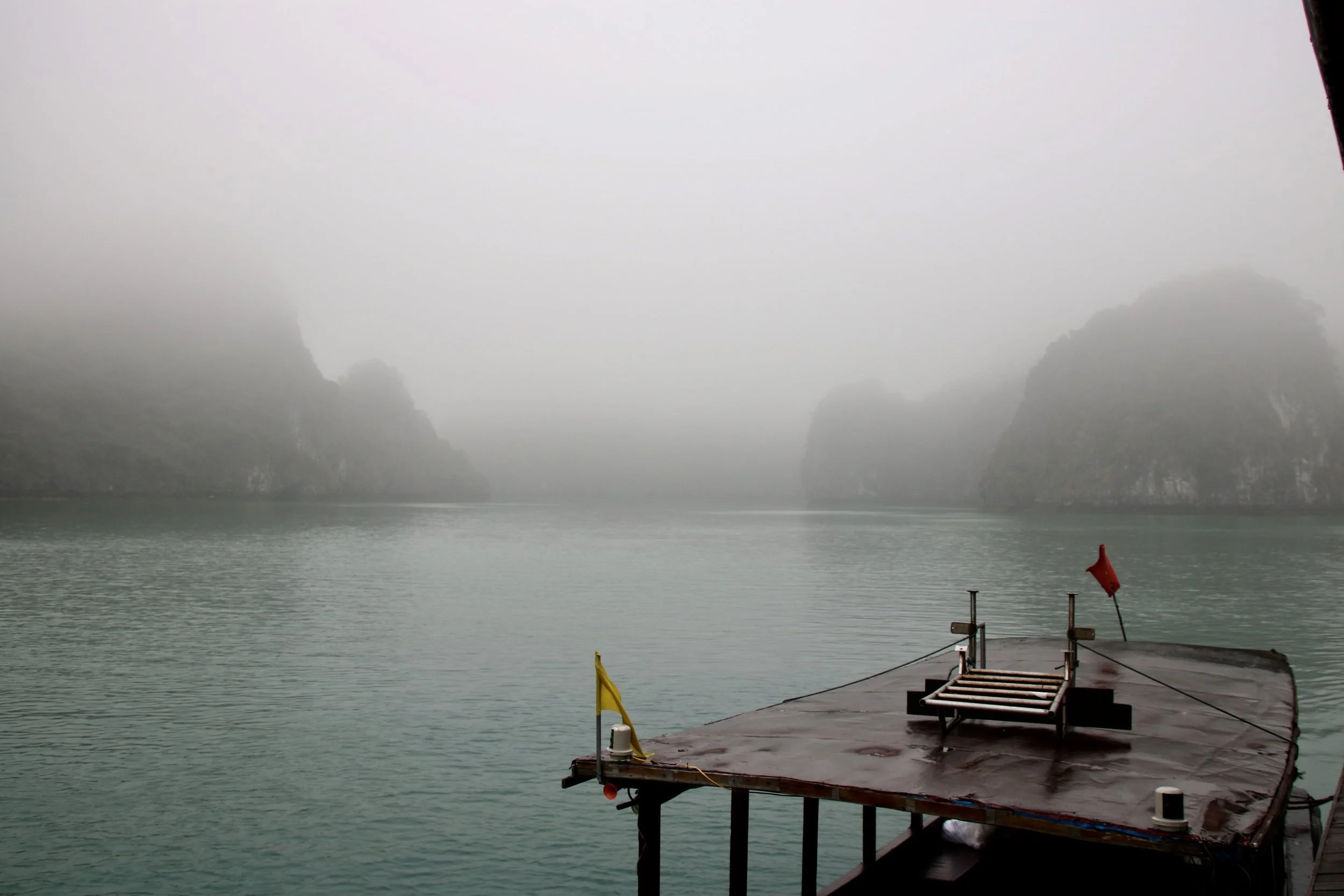 Mist in Bai Tu Long Bay