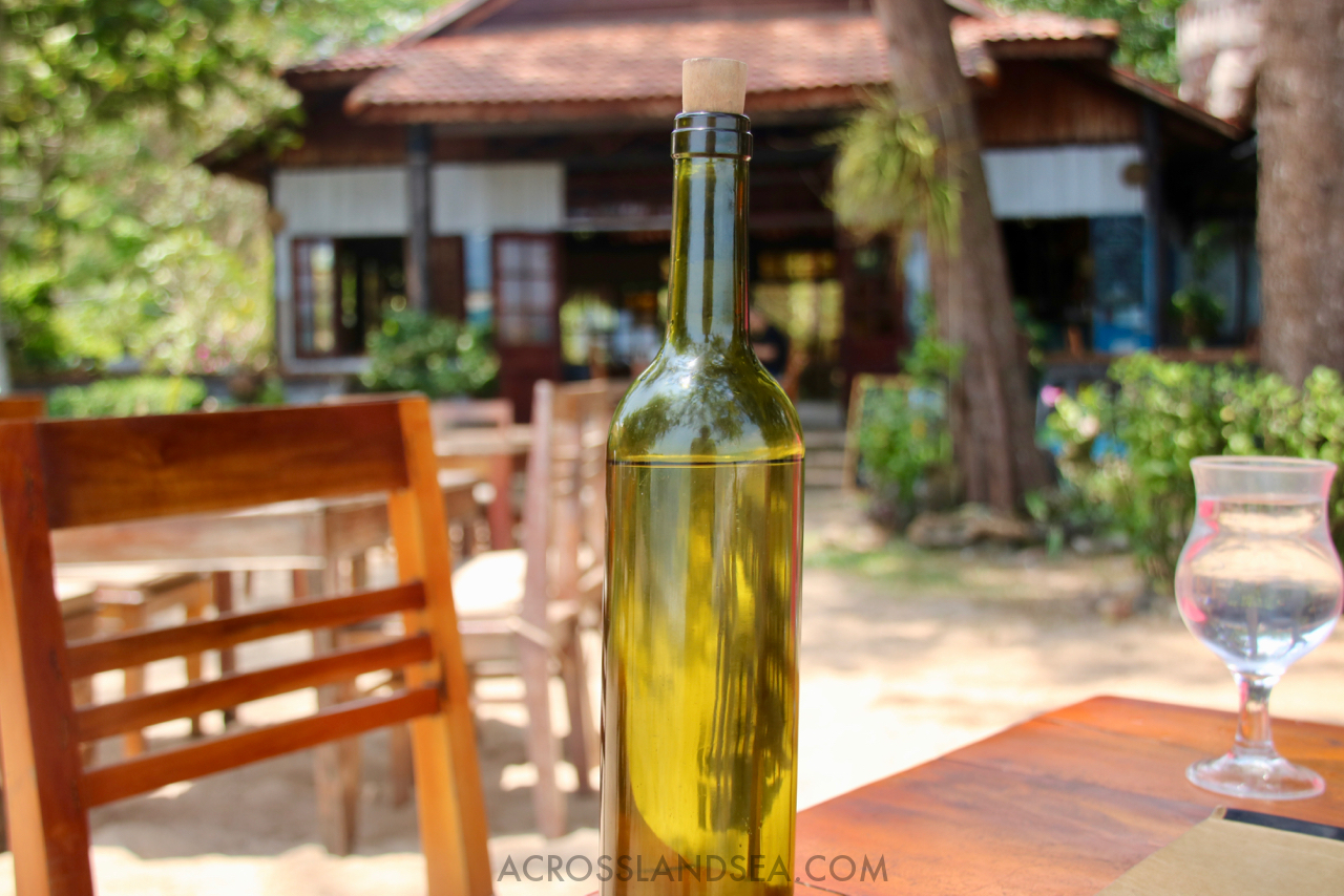 Water bottle, Bamboo Cottages, Phu Quoc, Vietnam