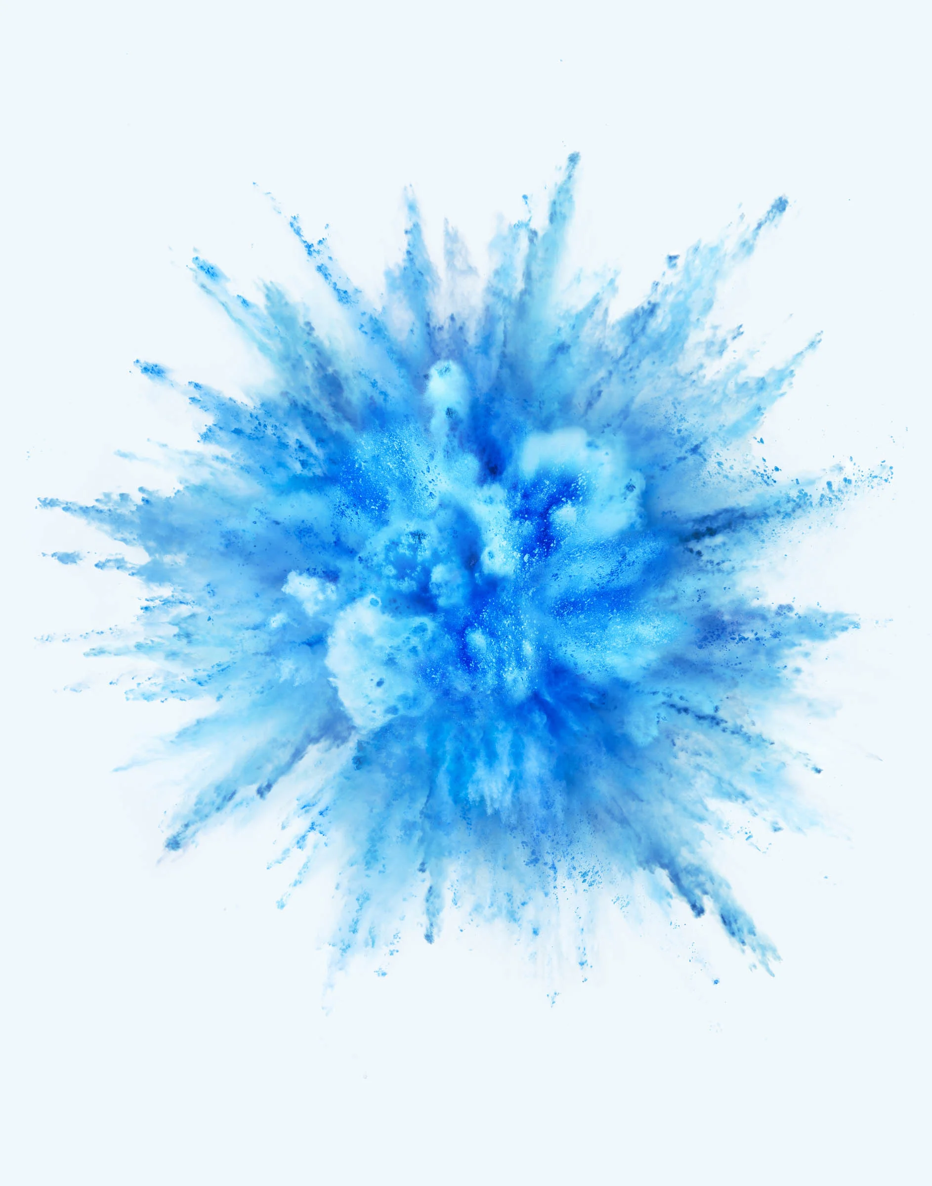 Powder Explosion - Blue