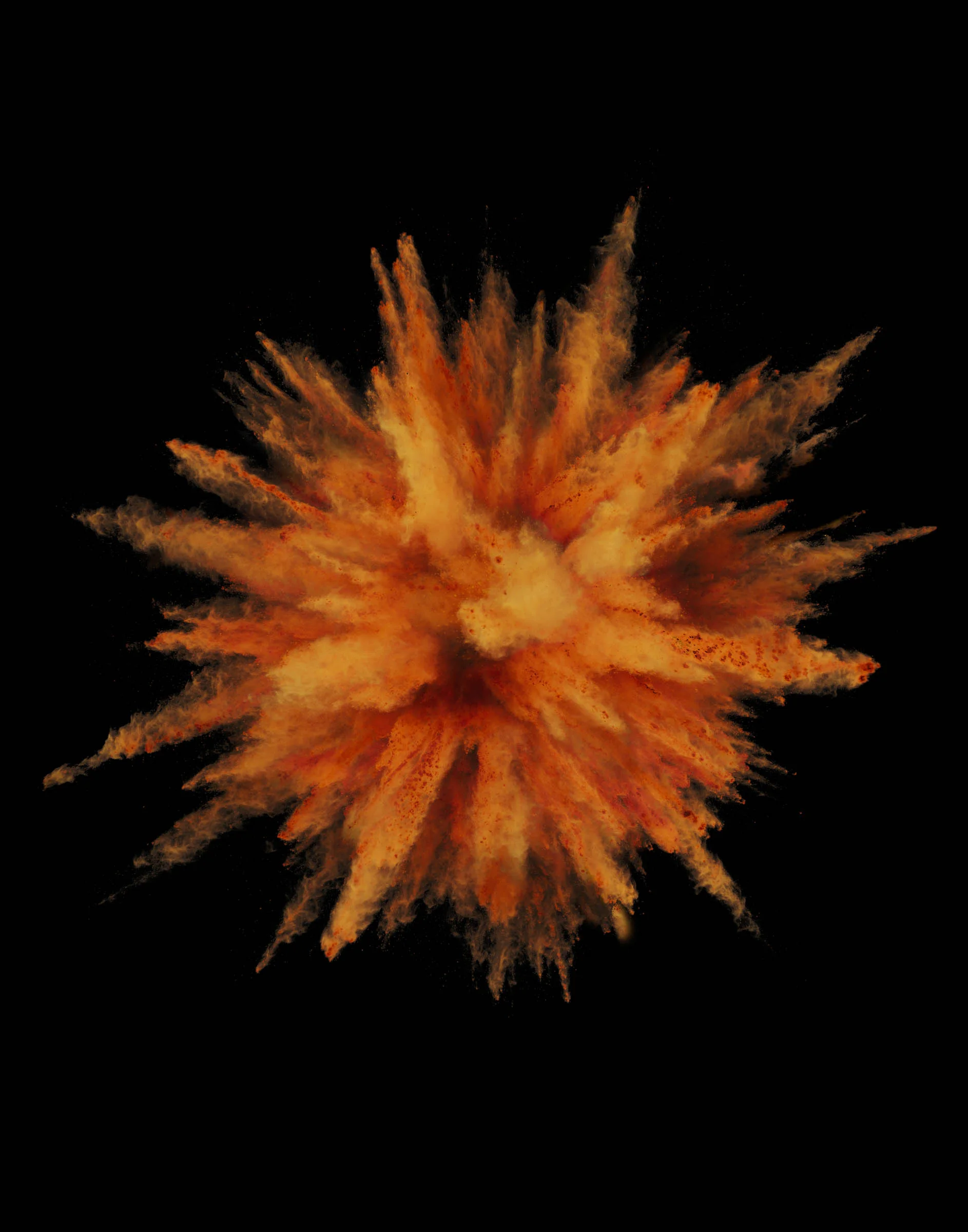 Powder Explosion - Orange