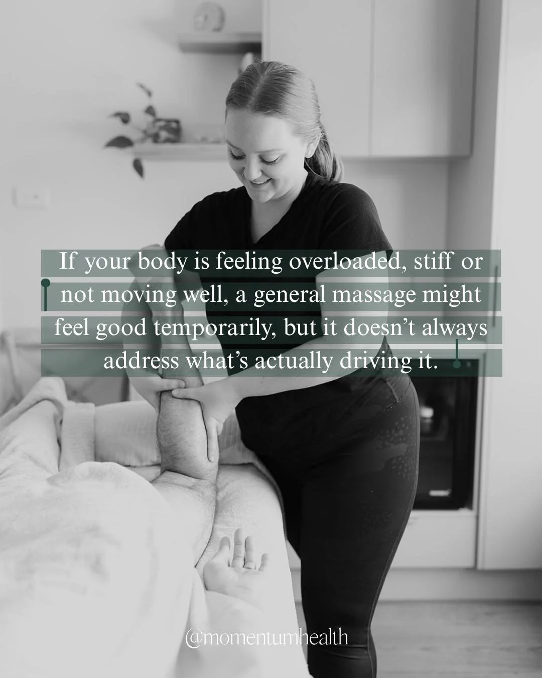 At Momentum Health, treatment starts with understanding how your body is moving, what&rsquo;s under strain, and what support it needs.