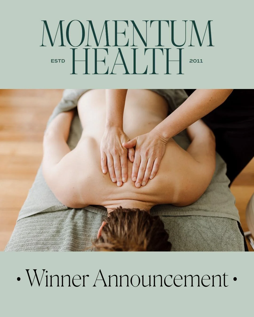 Before we announce our giveaway winner&hellip; 👀

We&rsquo;ve got one more little surprise this month 💚

We&rsquo;re opening up a limited number of complimentary 15-minute upgrades with Aidan and Emma to selected 45mins appointments ✨

Simply book 