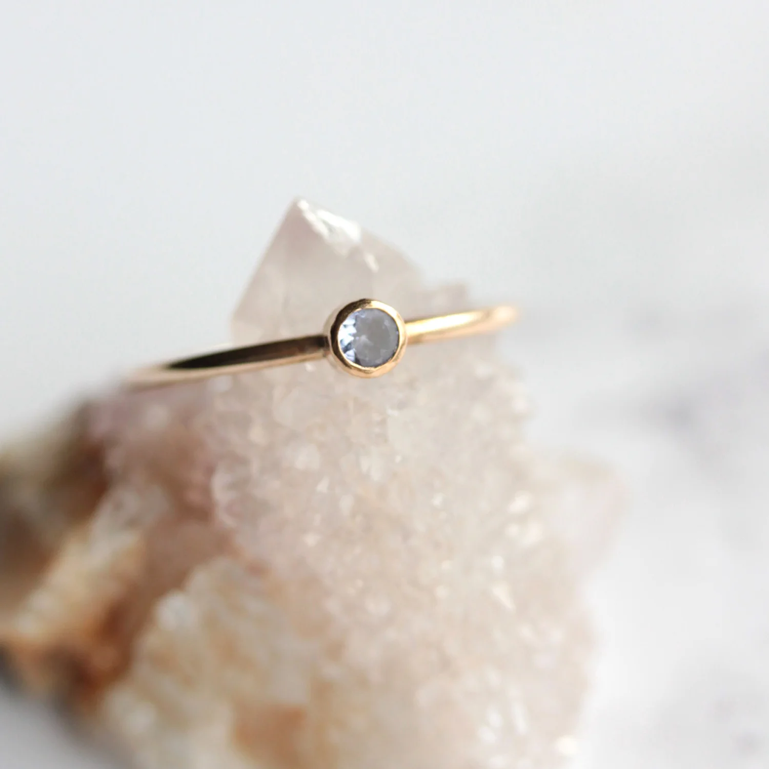 Copy of gold tanzanite ring