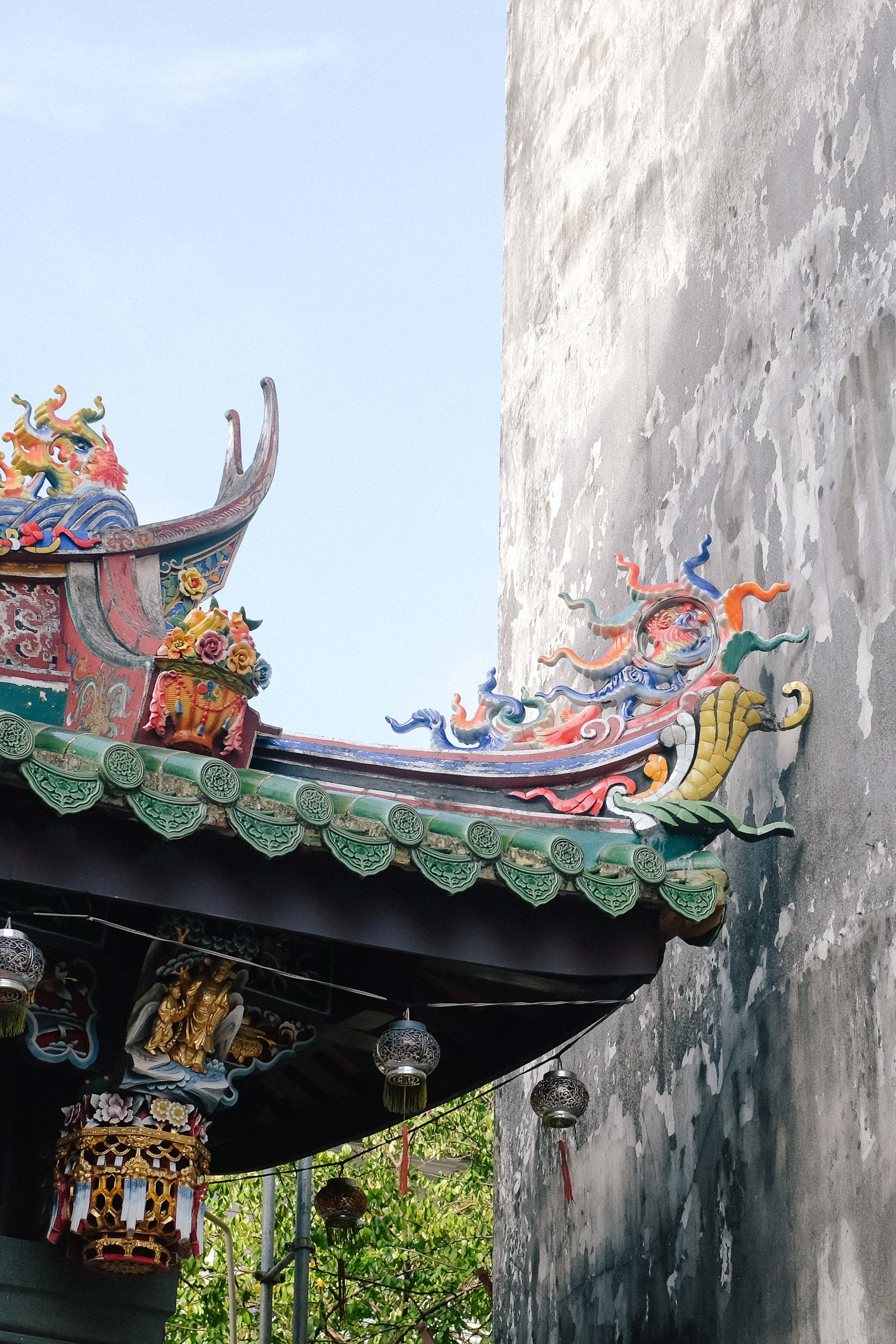 Chinese Temple detail