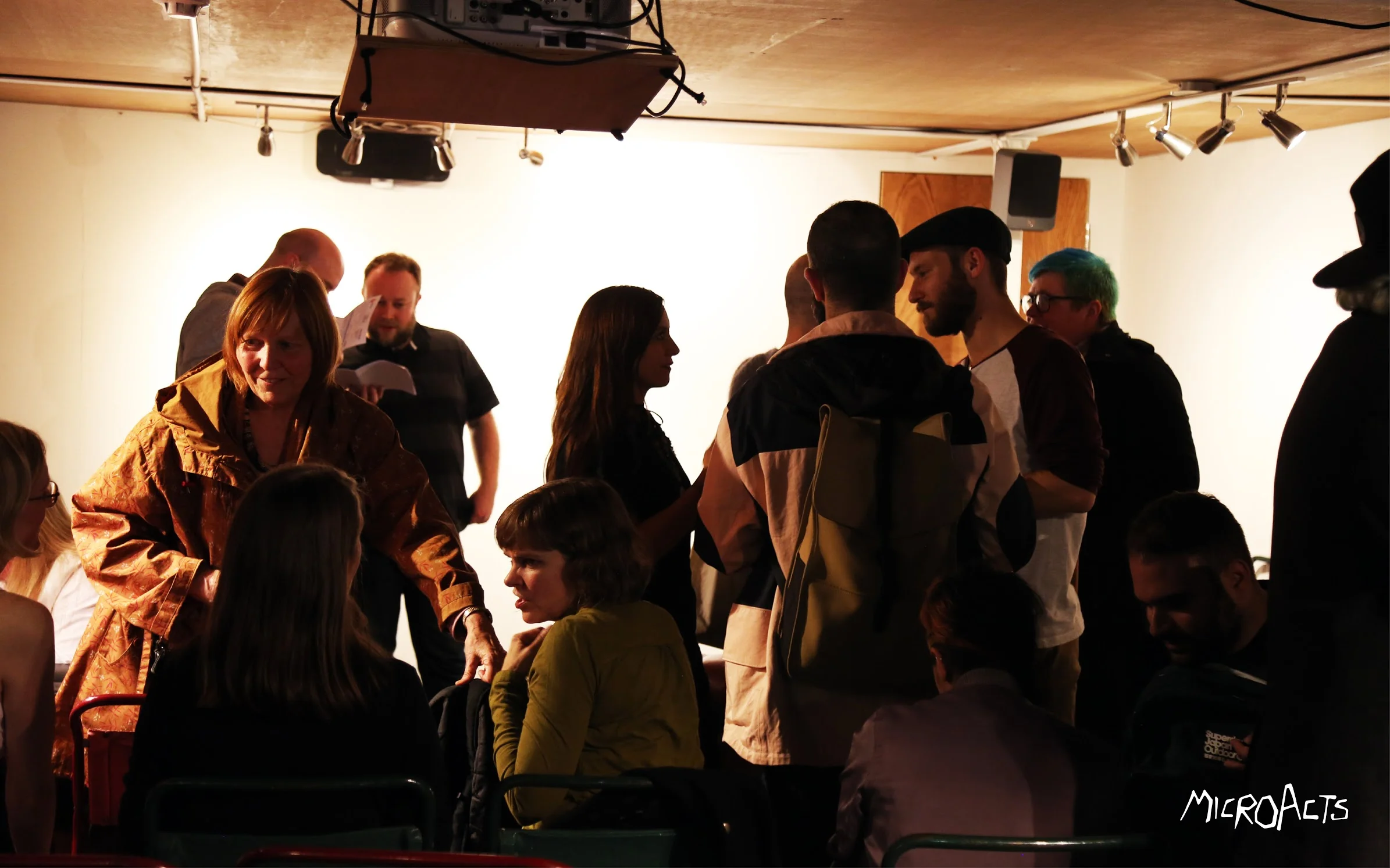 After the screenings, artists, film makers and audience members are encouraged to stay and discuss the work and meet each other