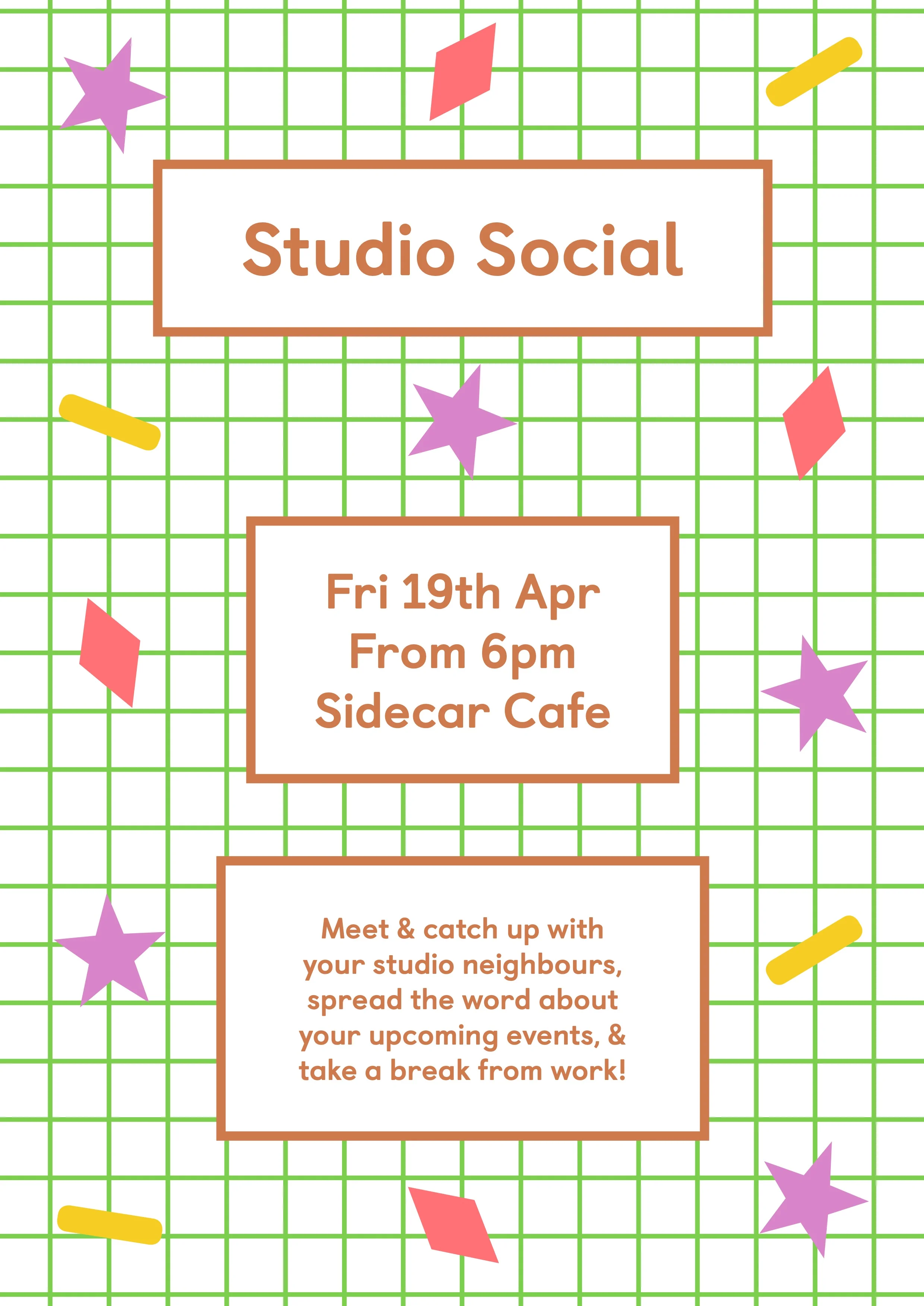 Members Event - April Studio Social