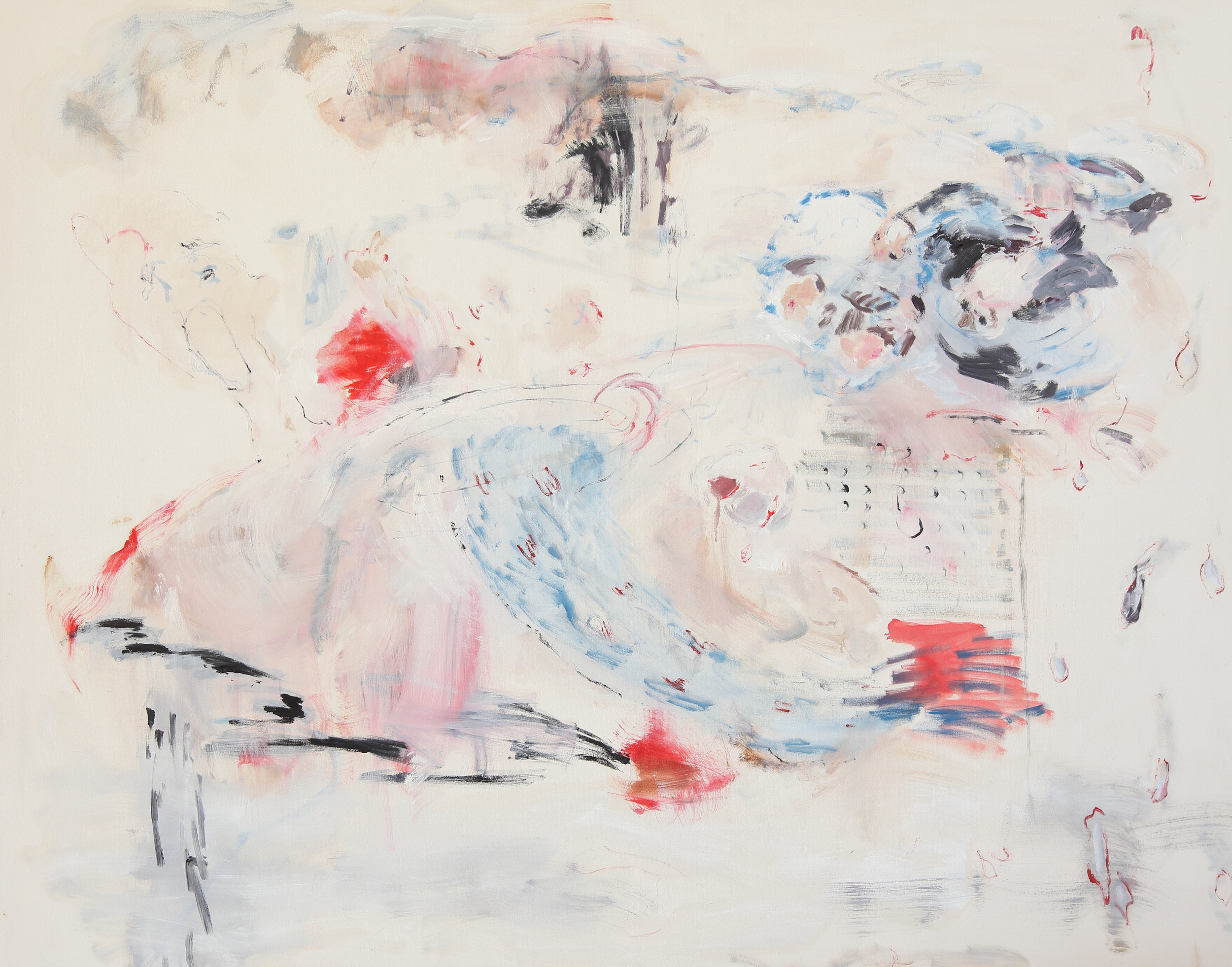 No title , 2016, Oil on canvas, 150x190 cm