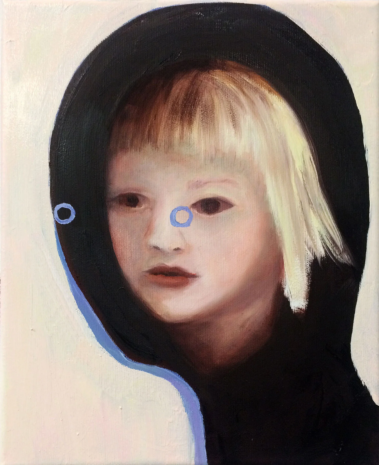 Abduction VI , 2016, oil on canvas, 30 x 24 cm