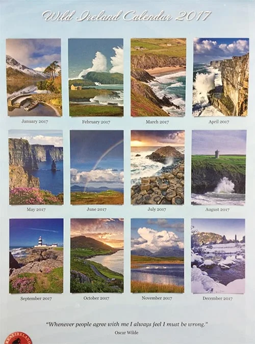 2017 Calendar - Real Ireland Design - County Wicklow