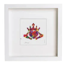Impack Art - Claddagh Glitter Print - Louise McGinty - Achill Island, Co. Mayo