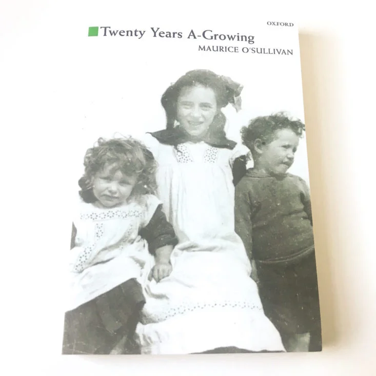 Twenty Years a Growing - by Maurice O'Sullivan, an Islander. First published in 1953. - The Blasket Islands