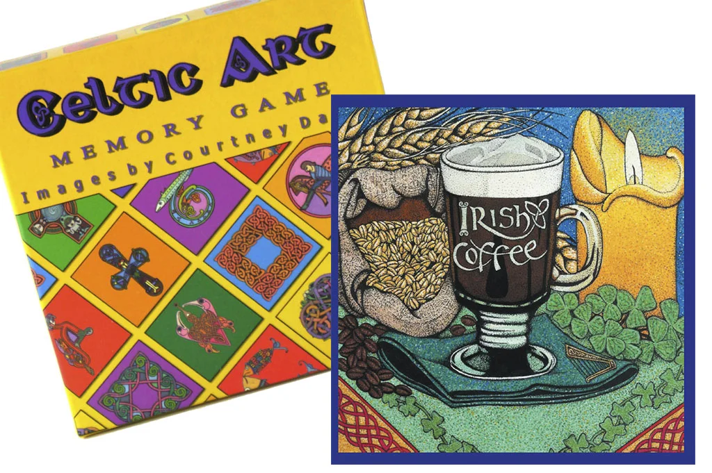 Mary Gosling- Recipe Card and Celtic Memory Game by Gosling gifts and Games - West Cork