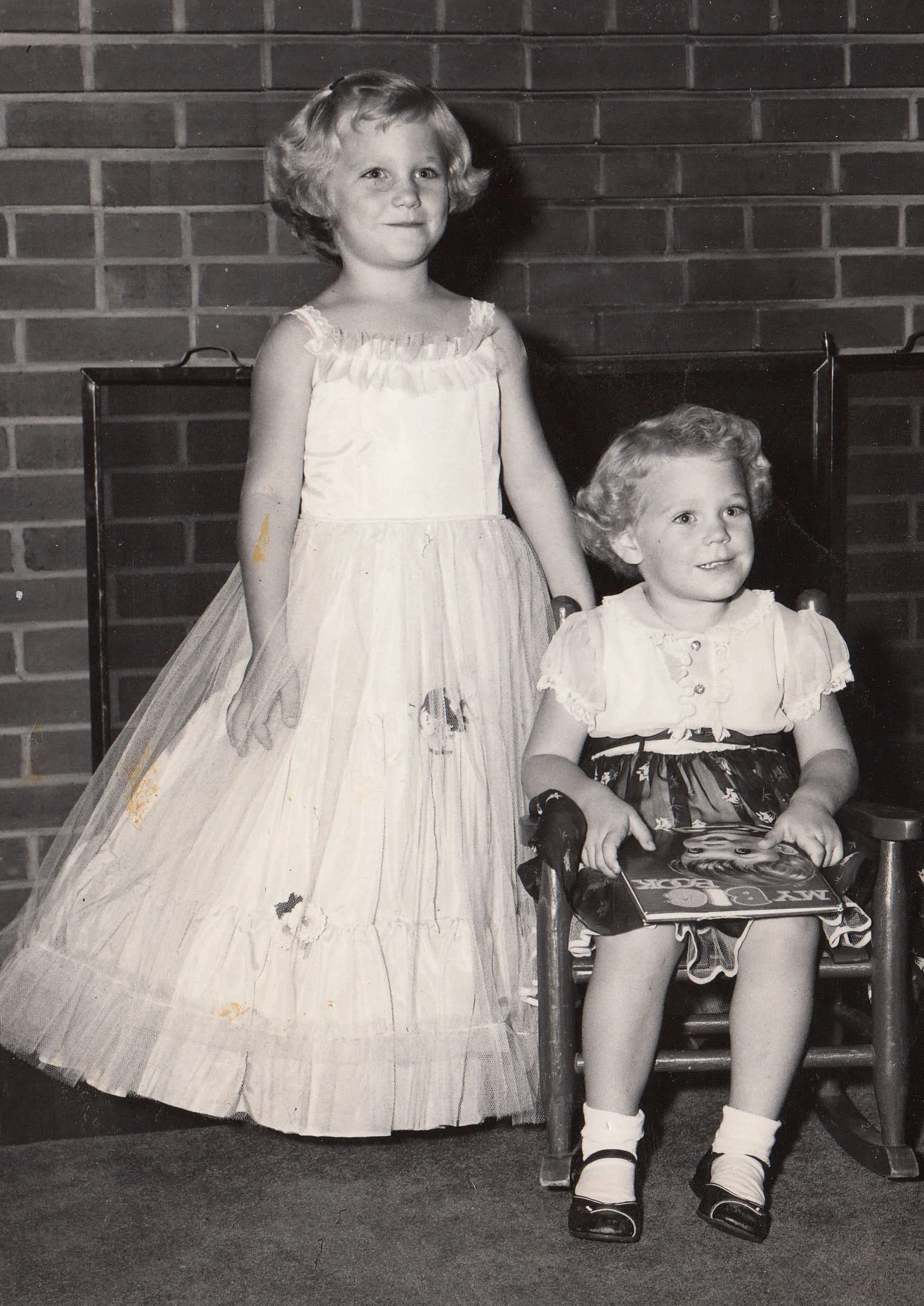 Barbara (left) Margaret (right).