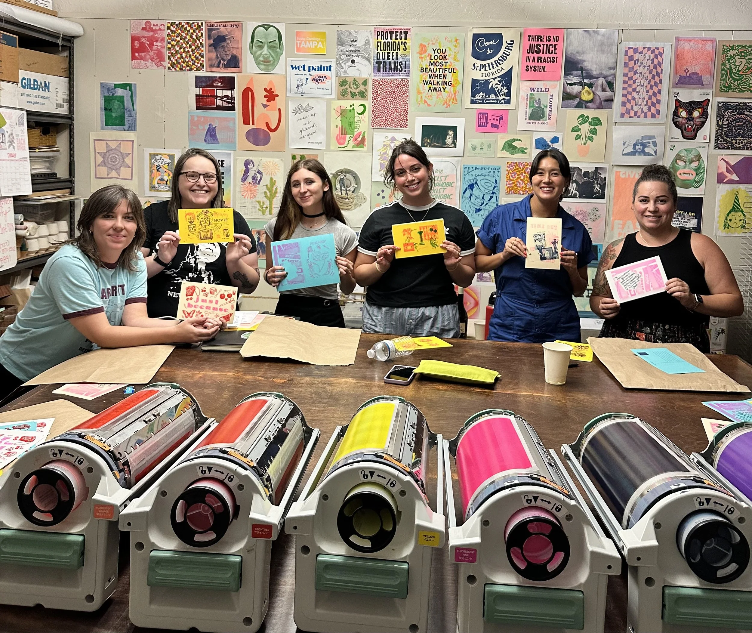 Analog RISO Postcard workshop - Sun. 4/19, 2:00-4:30pm