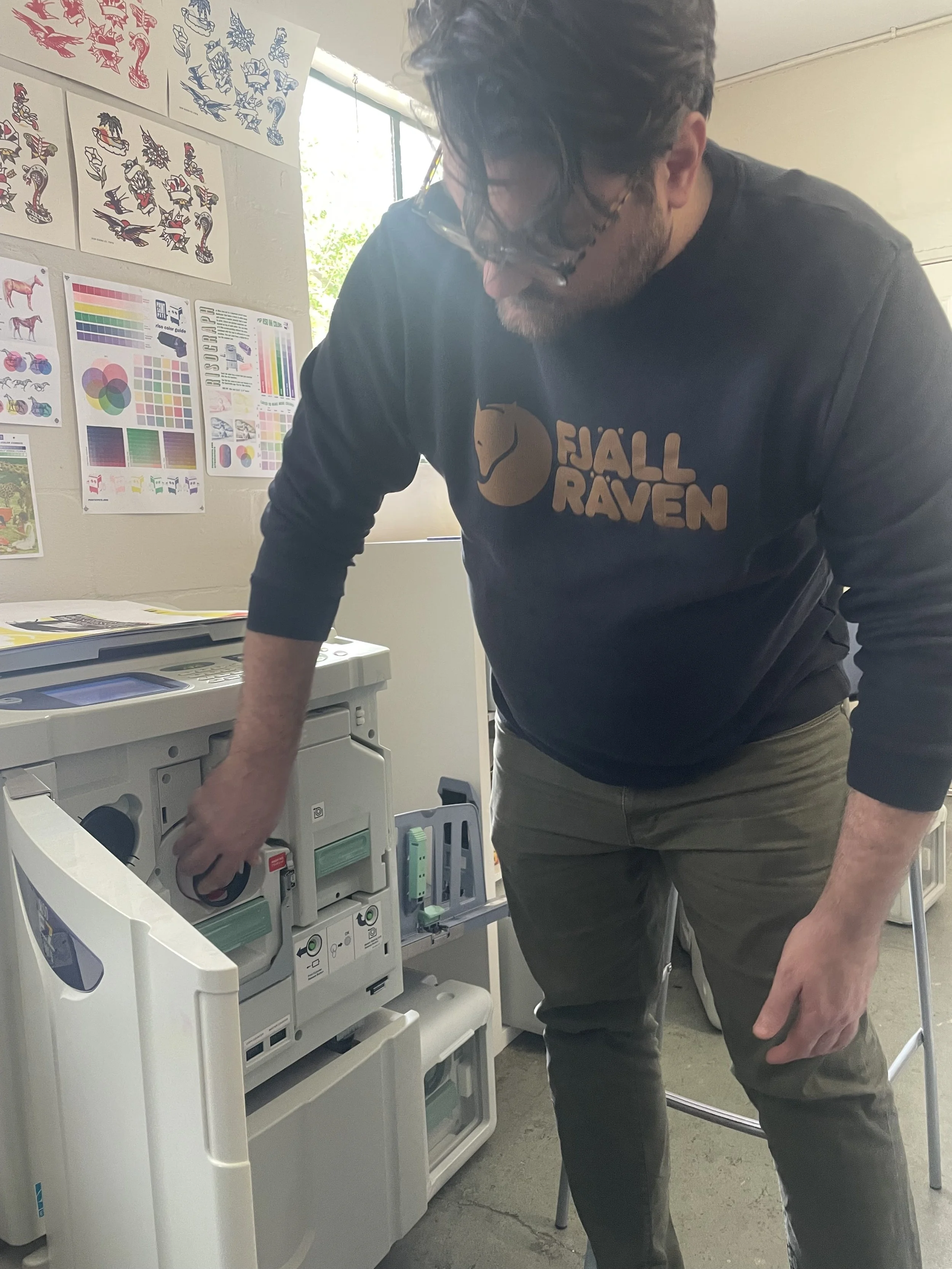 CMYK Prints: Adv. RISO Workshop - Sun. 9/27 (10:00am-4:00pm)