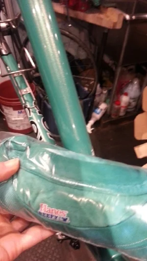 Ben asked for a custom color to have his Axiom SL match a particular color on a tie-dyed shirt. 