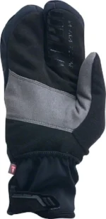 The Pearl Izumi P.R.O. AmFib Lobster Glove keeps fingers together, and very warm.