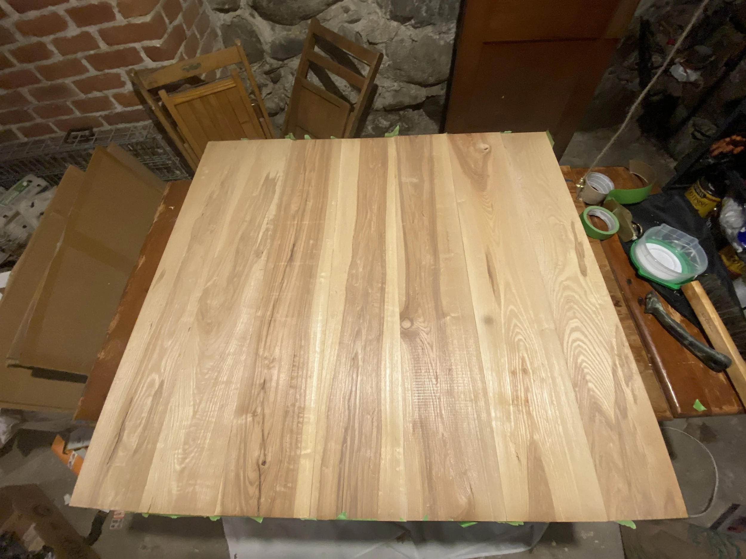 Table B, Bottom Layer (center)