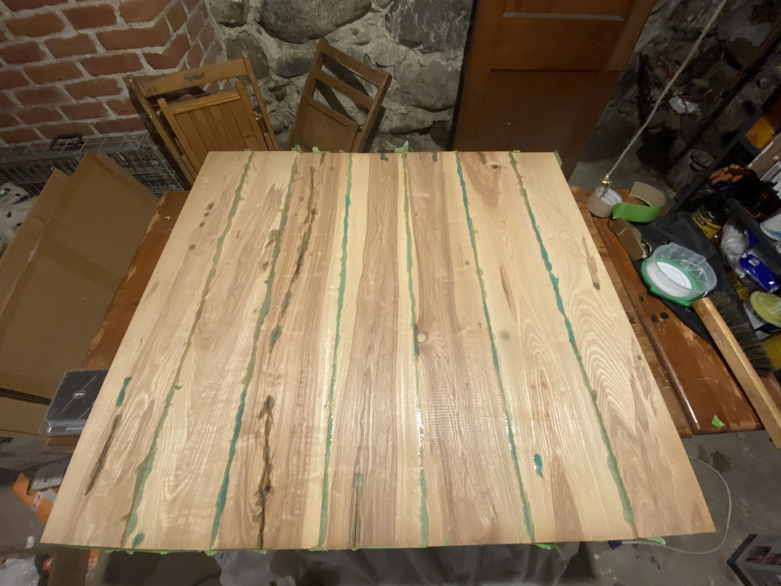 Table B, Bottom Layer (center)