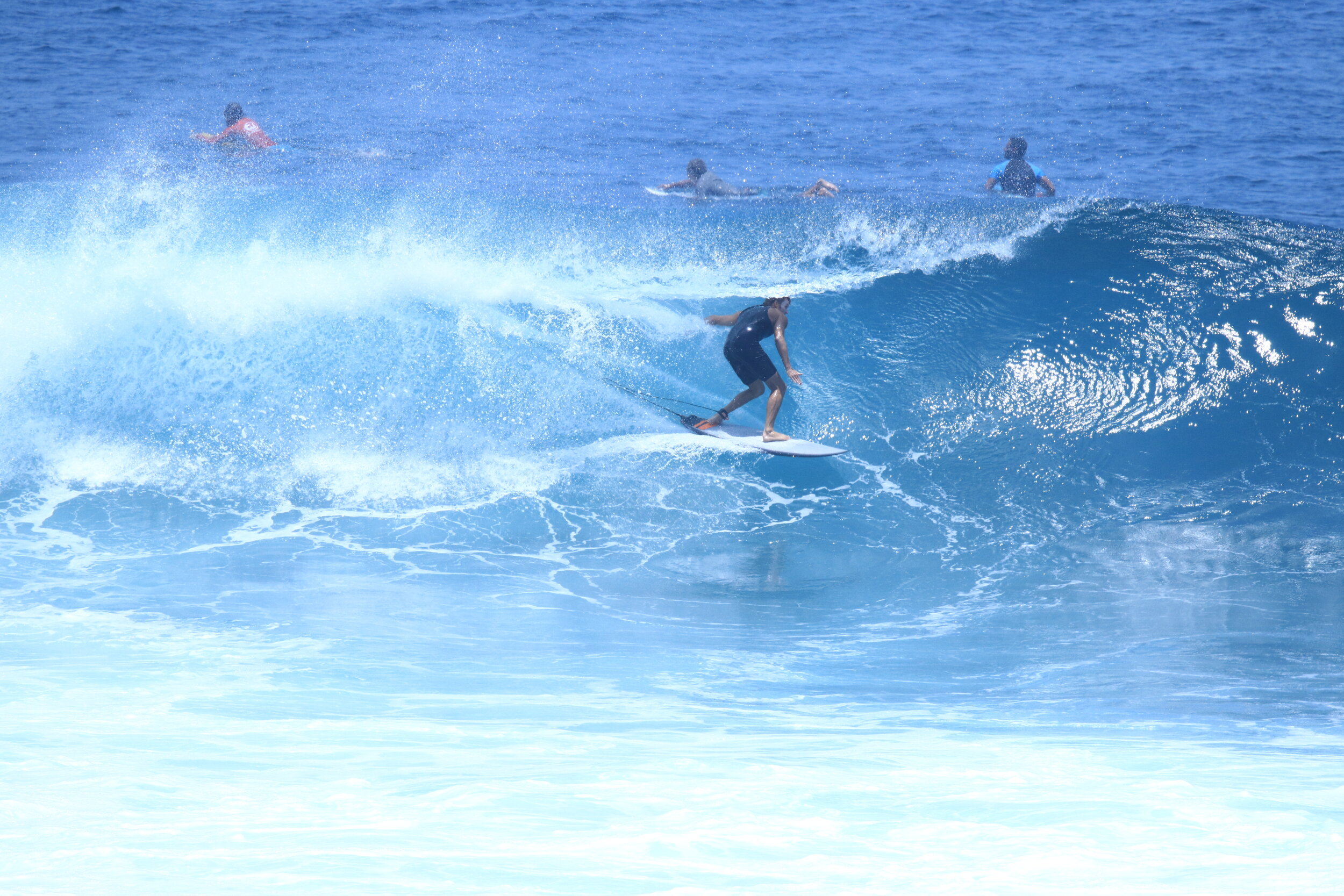  Brian got plenty of tube-time this trip. 