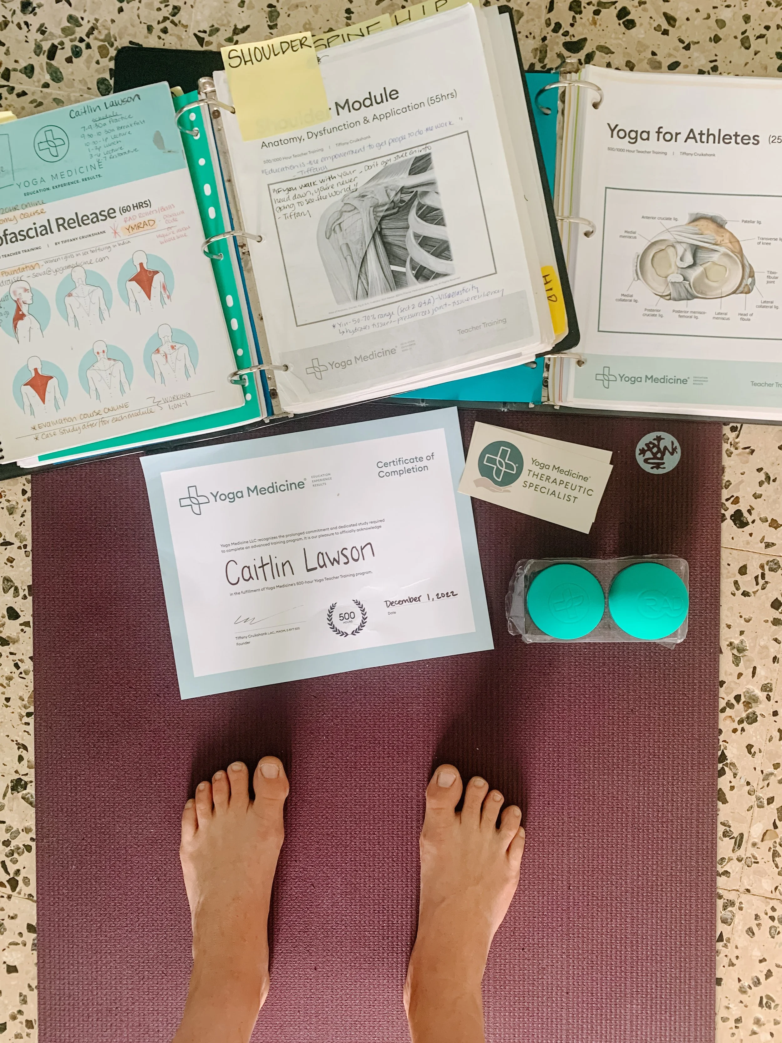 Yoga Update: YM500 + Therapeutic Specialist