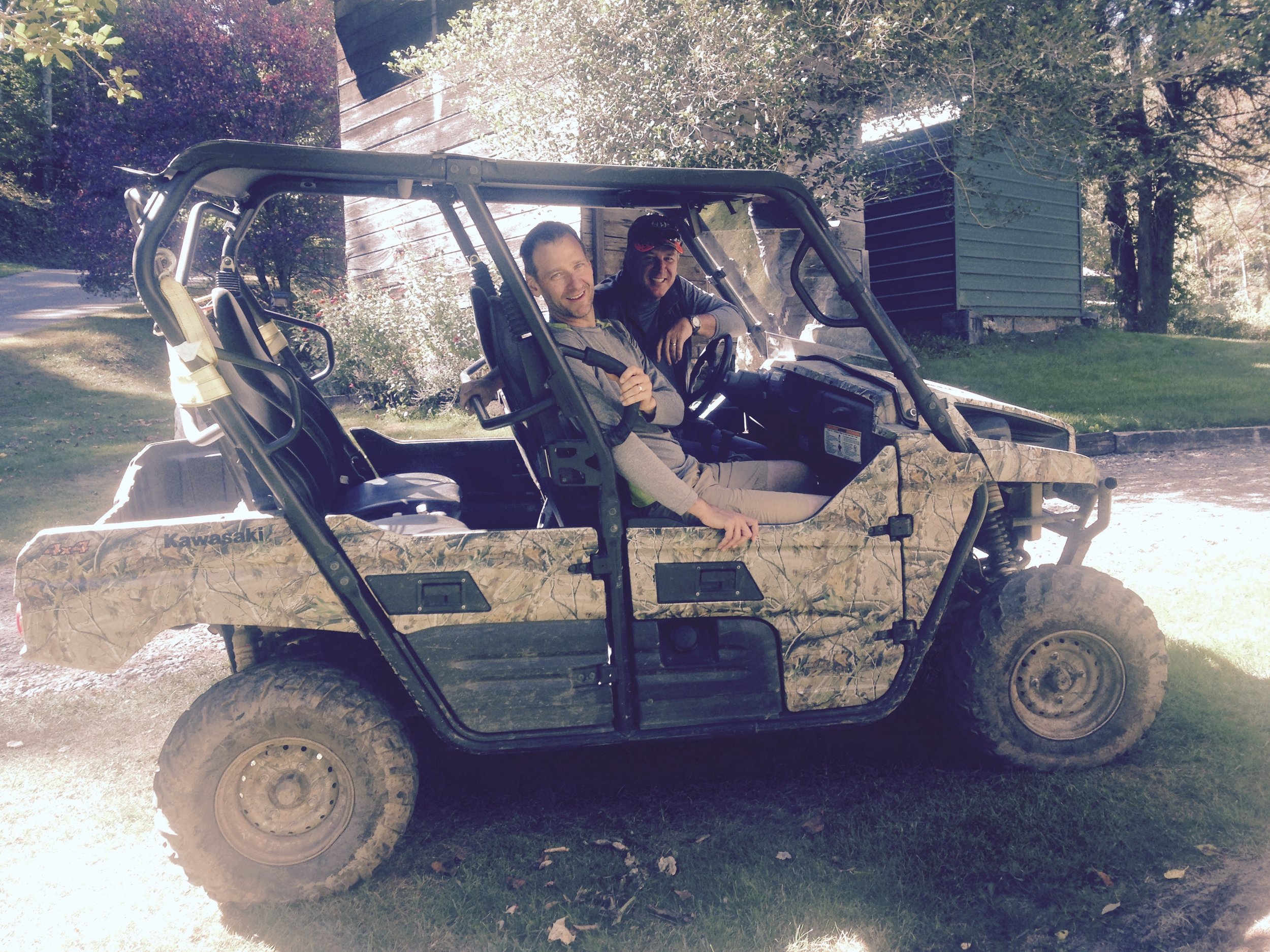 This little vehicle can climb up steep and rugged terrain. It makes a lot of noise as it does so, but the experience still provided a pause in the routines of my life.