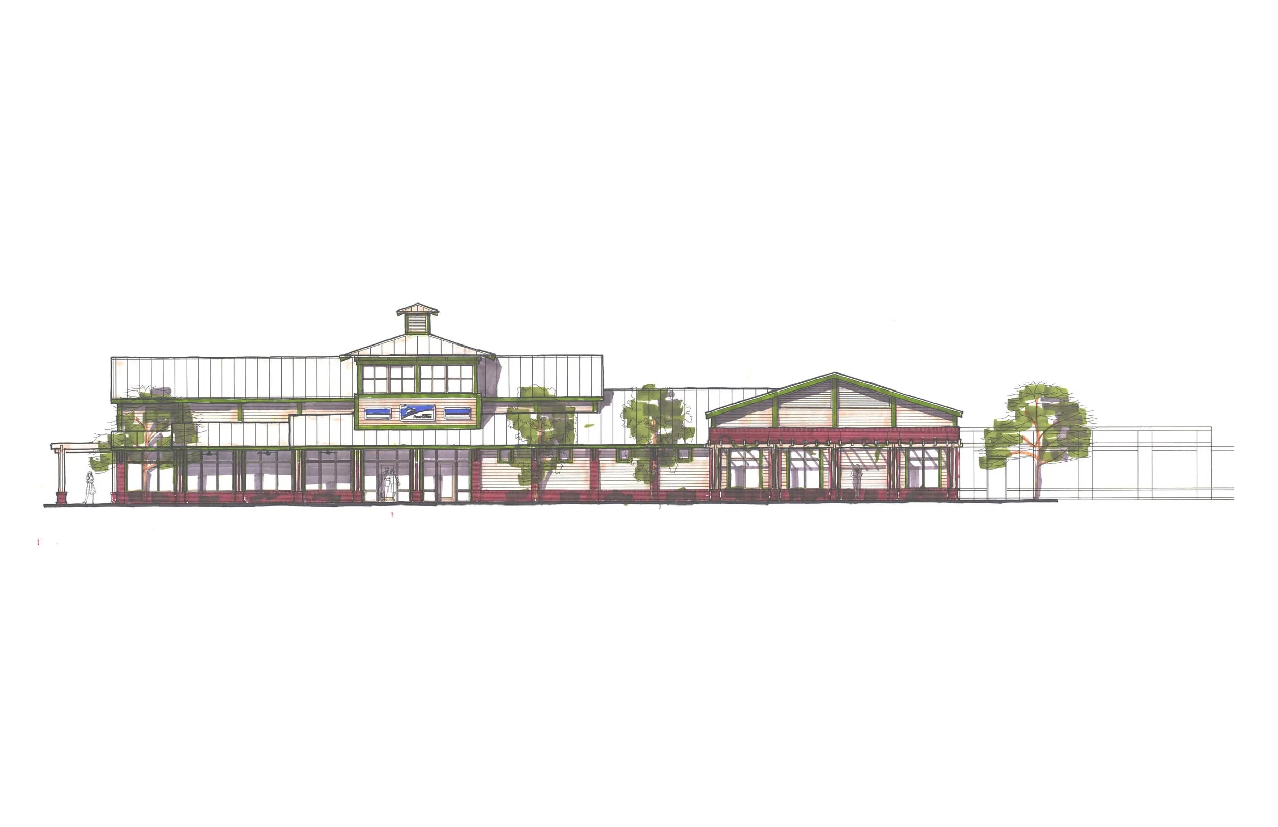 USPS Bluffton- Front Elev.jpg