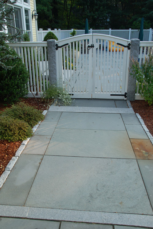 Walkways And Pathways Environmental Gardens - Blue Brick Patio Edging Walkways And Pathways Environmental Gardens - Blue Brick Patio Edging