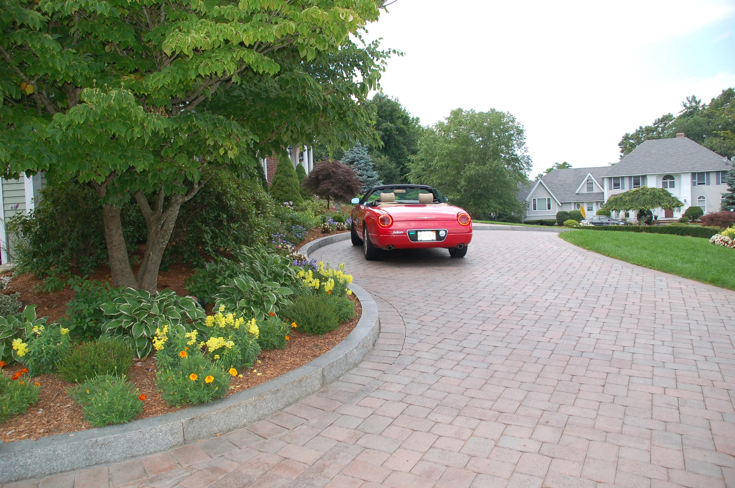 Paver Driveway, Andover