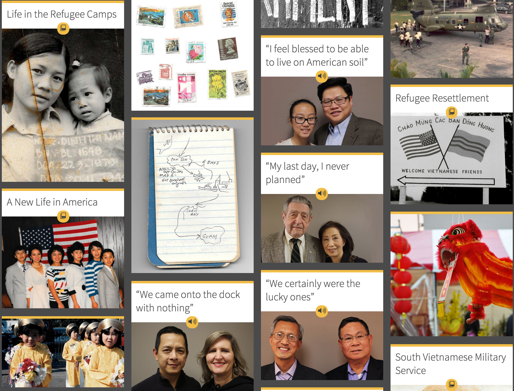 "The First Days Story Project" Website Part II