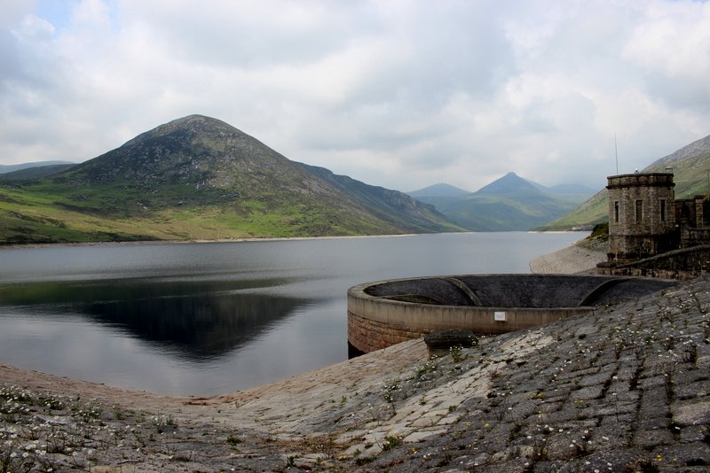 This was our destination.....hidden in the mountains....Silent Valley