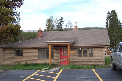 Cranmer Chapel is a simple log structure in the heart of Winter Park Colorado.