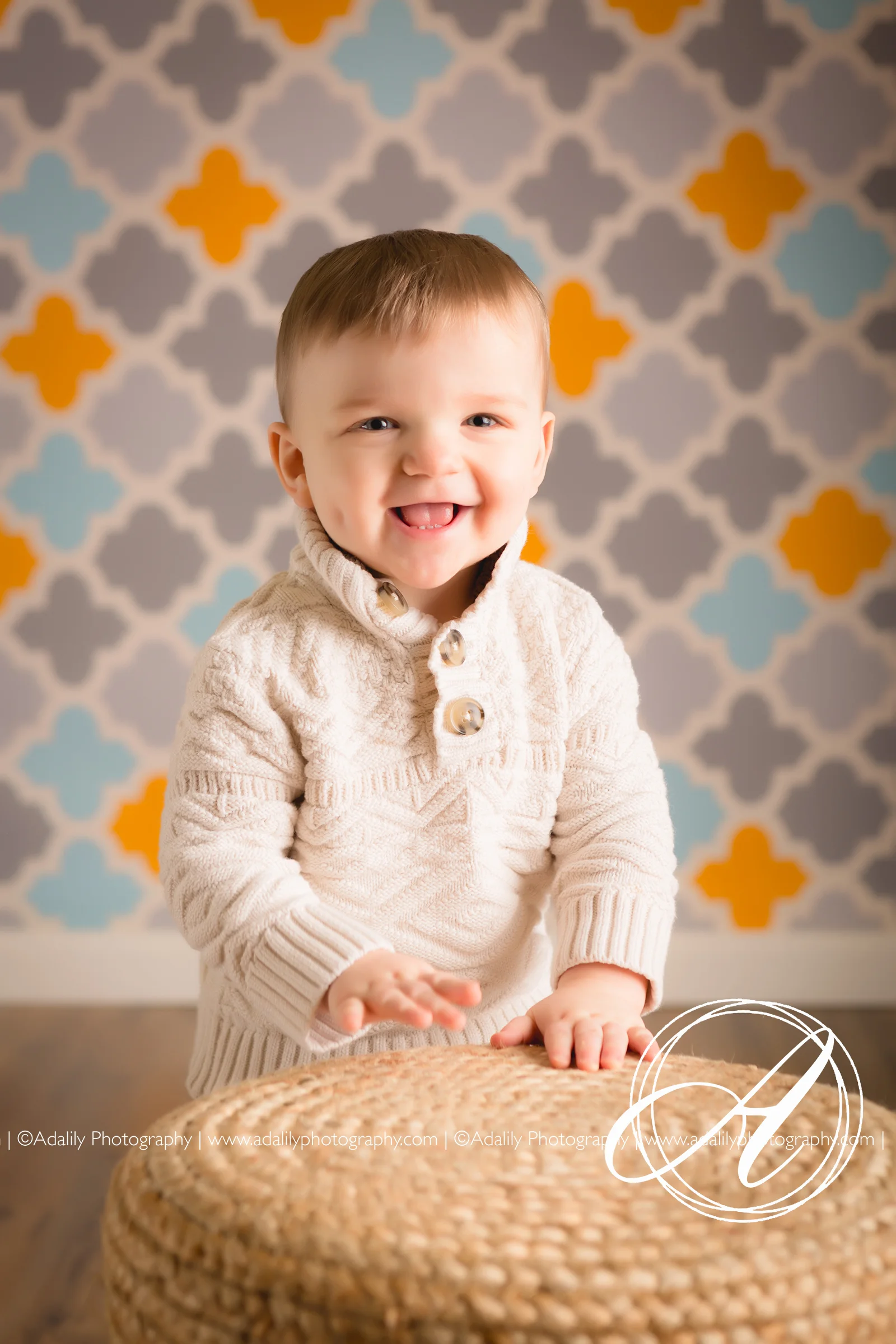 This is handsome Mr Collin. At 18 months old he is a great big brother and just loves to play and giggle!