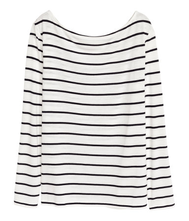 1. HM Striped Boatneck