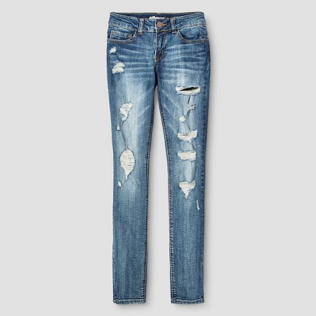 15. Destructed Skinny Jeans