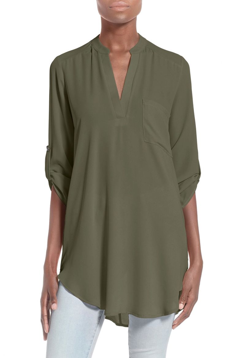 10. Lush Perfect Roll Tab Tunic