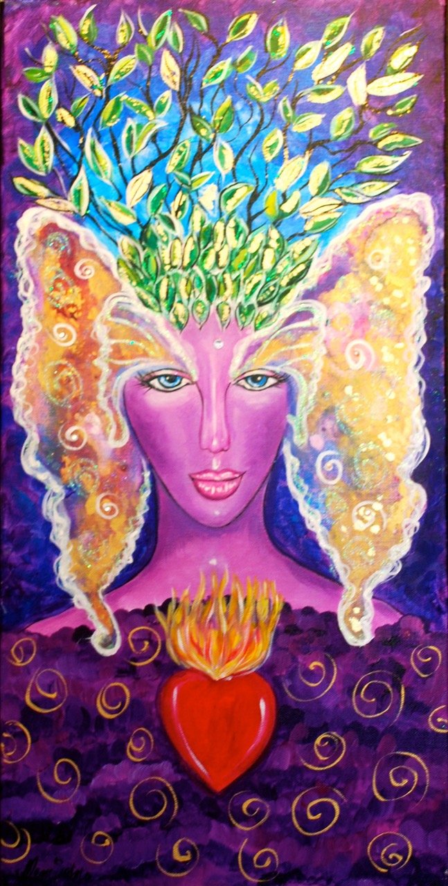 Goddess of the Fiery Heart