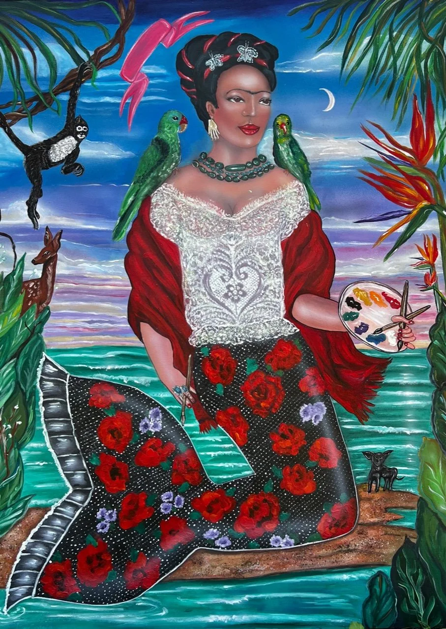 Frida Kahlo the Mermaid