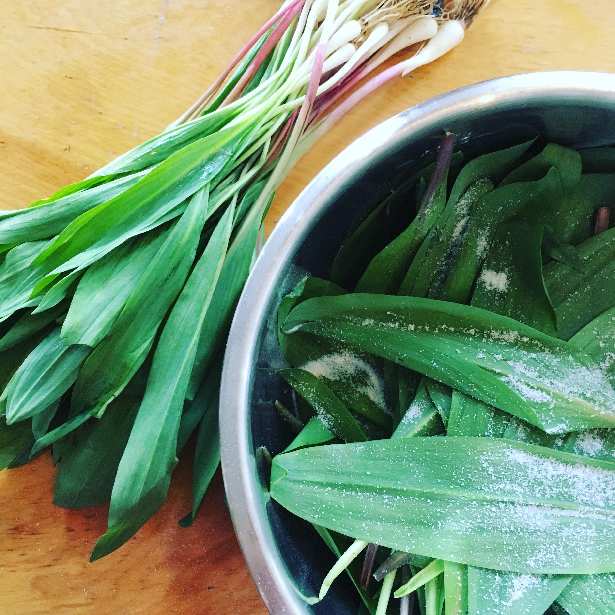 Recipe Ramp Kimchi — FarmSteady