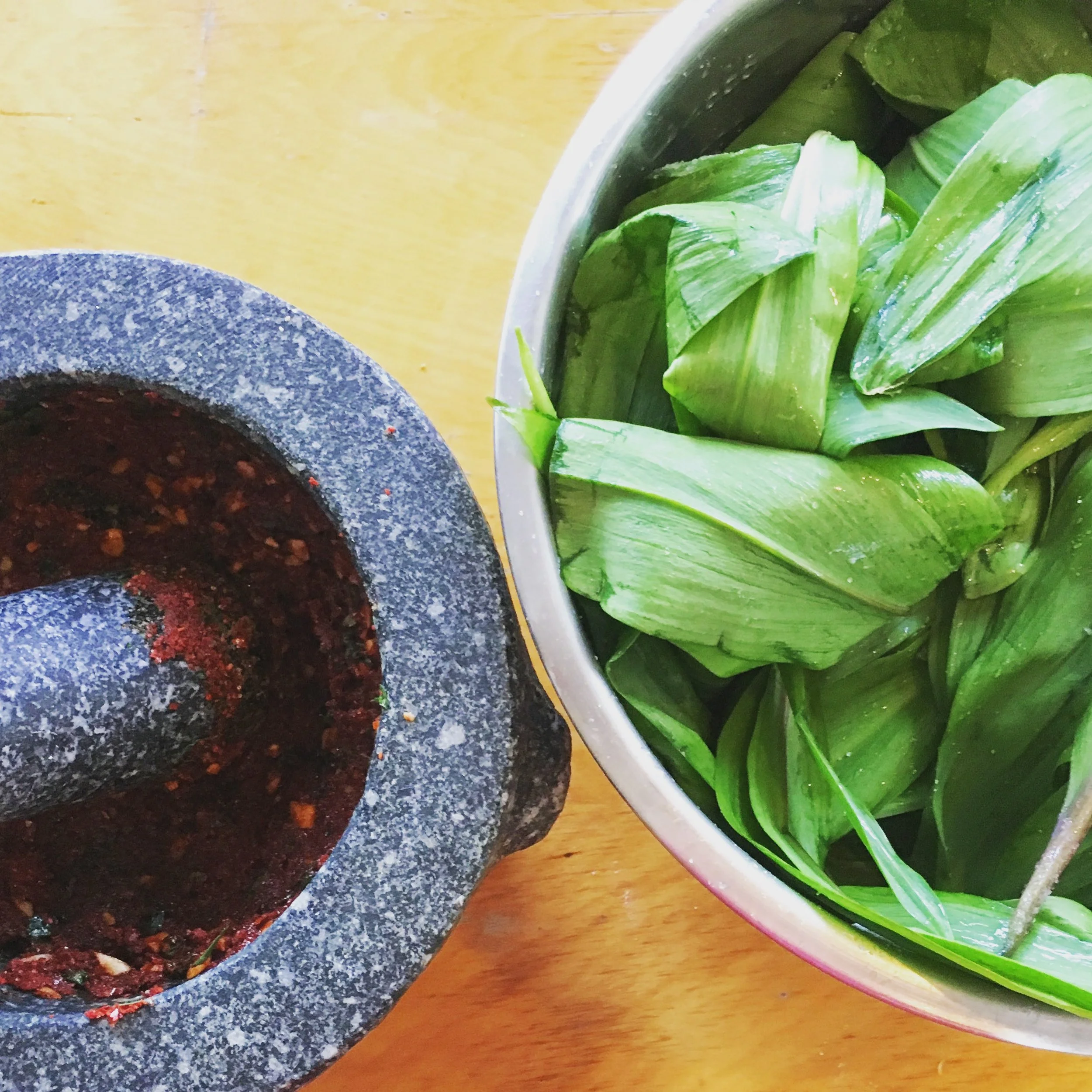 Recipe Ramp Kimchi — FarmSteady