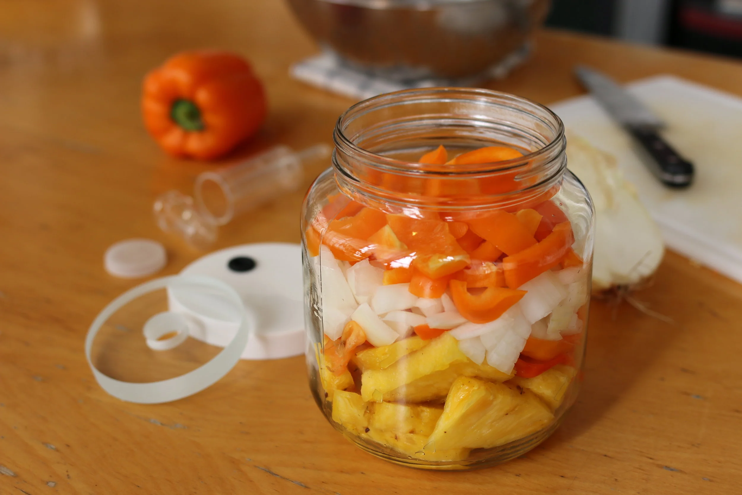 Recipe Fermented Pineapple Habanero Hot Sauce — FarmSteady