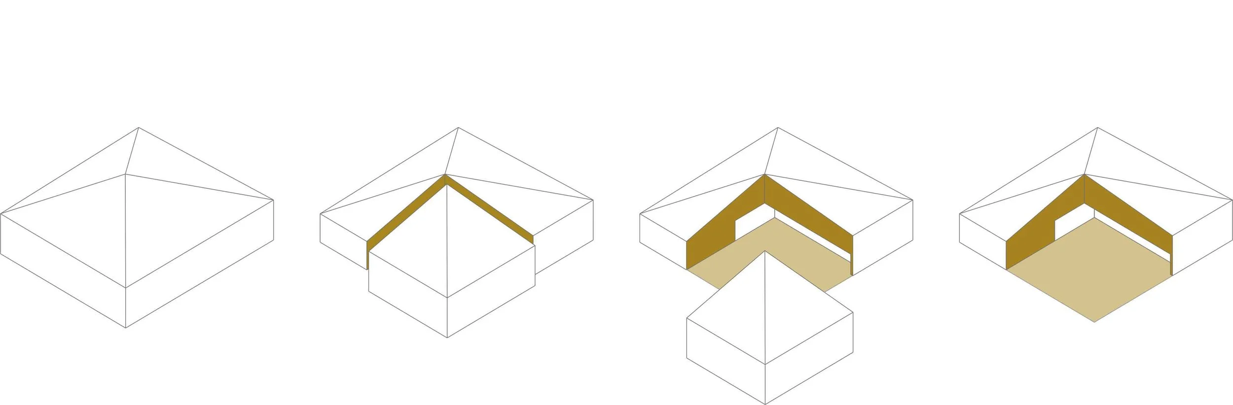 A variation to the traditional housing volume
