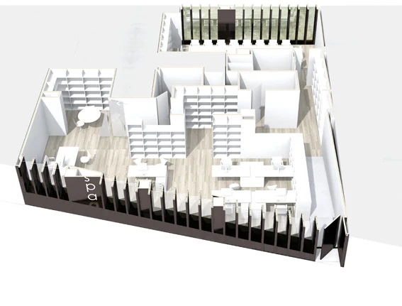 Vista modelo BIM | BIM model