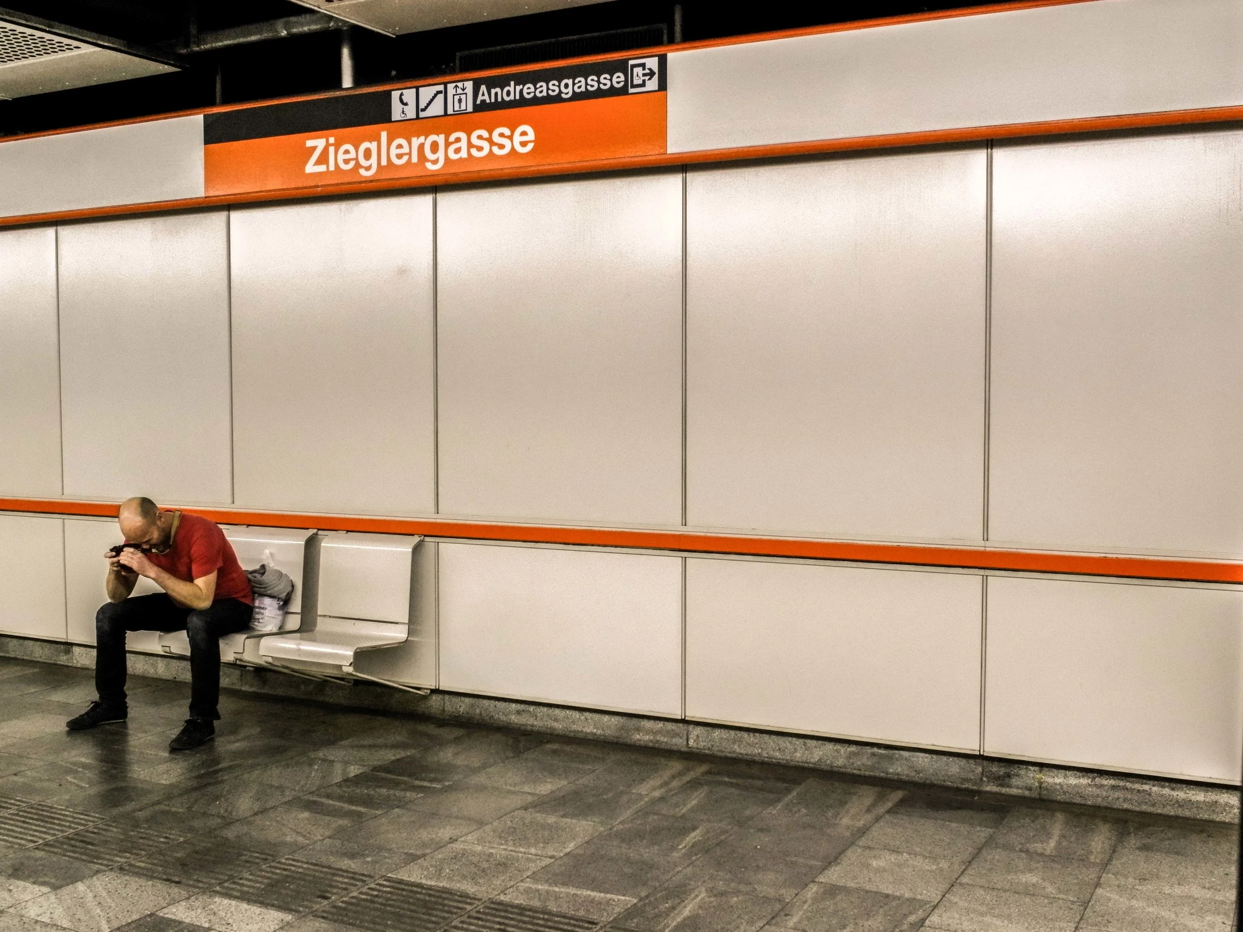 Vienna subway station