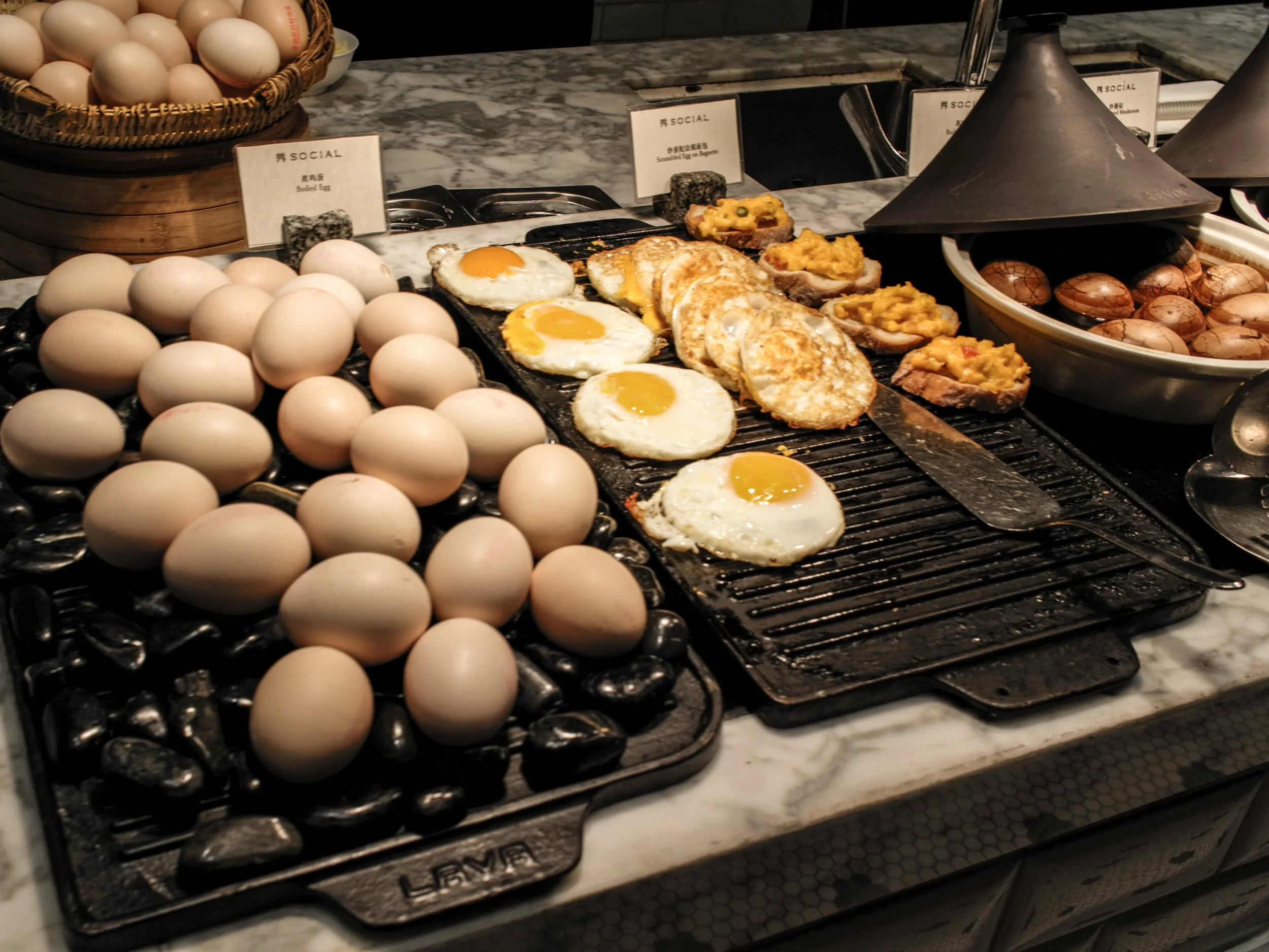the Social - breakfast buffet