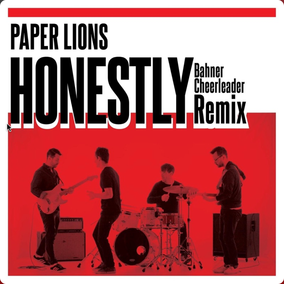 Paper Lions "Honestly (Bahner Remix)"