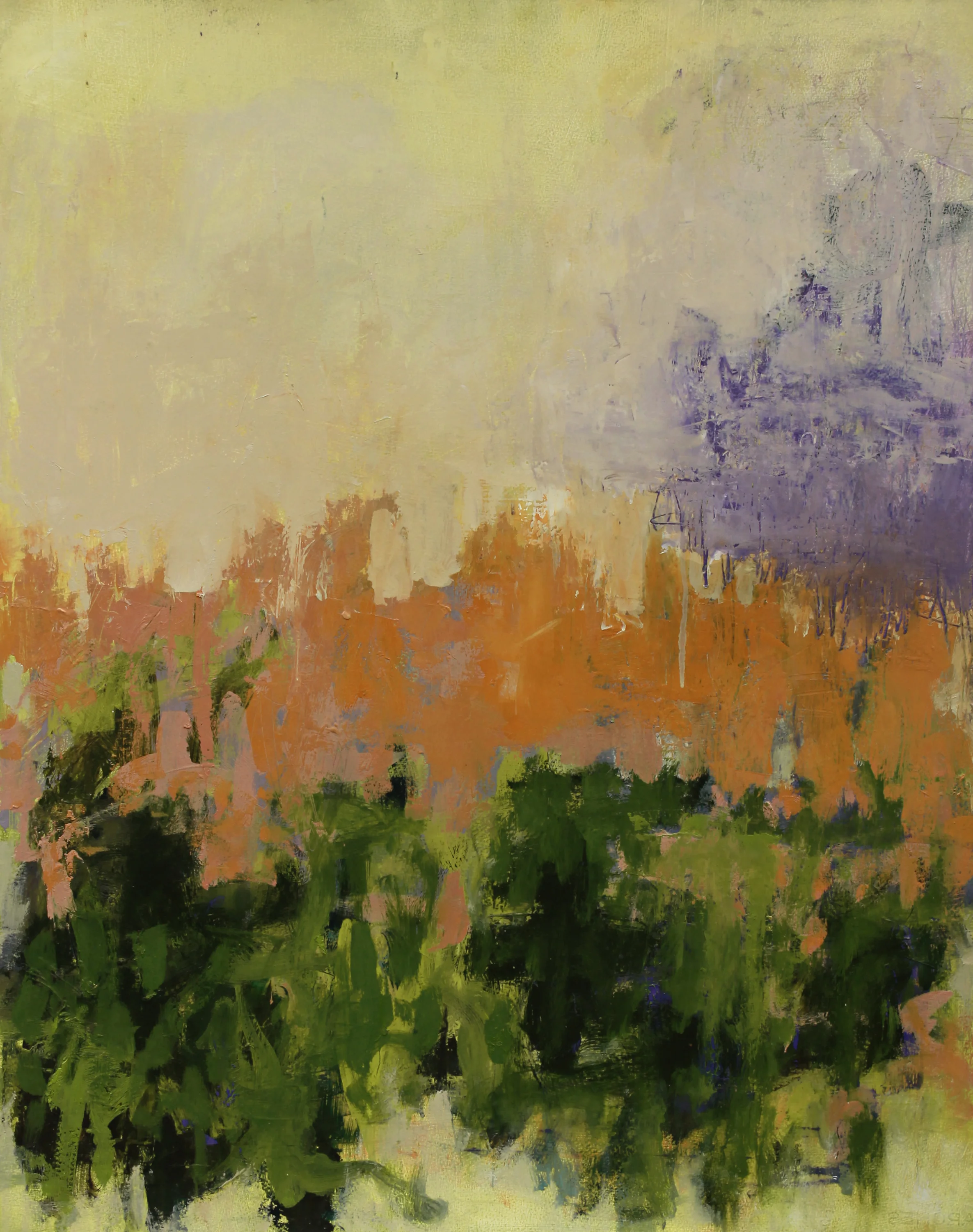 Purple Orange Green *