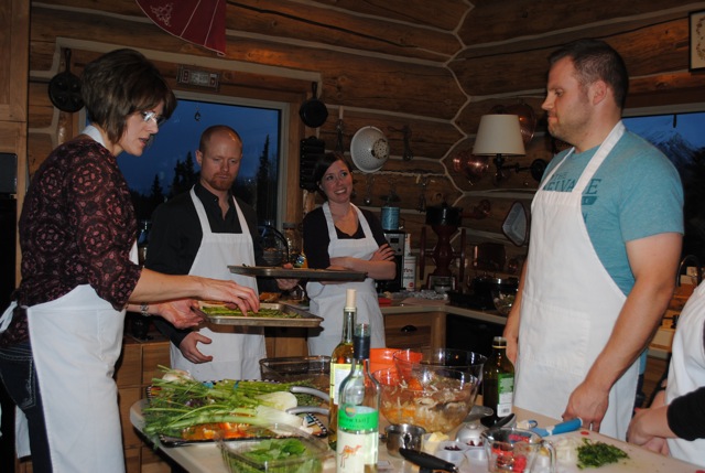  Cooking classes are a great date night! 