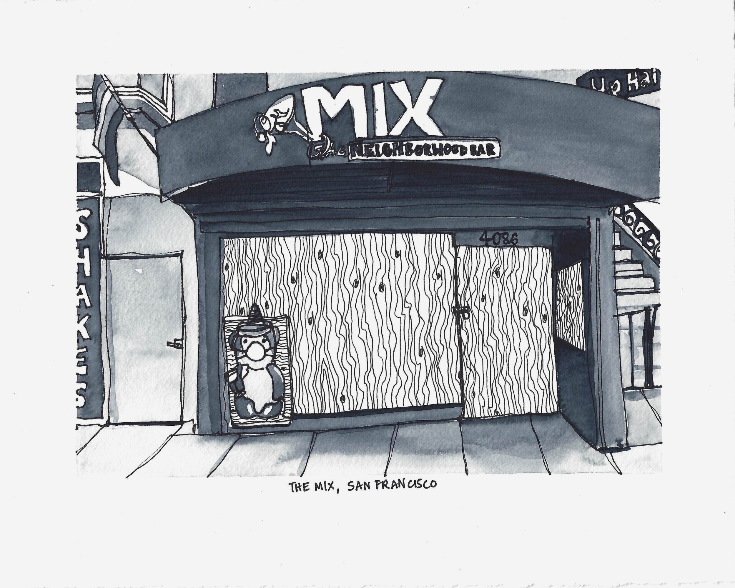 COVID-Closure Series; The Mix, San Francisco 