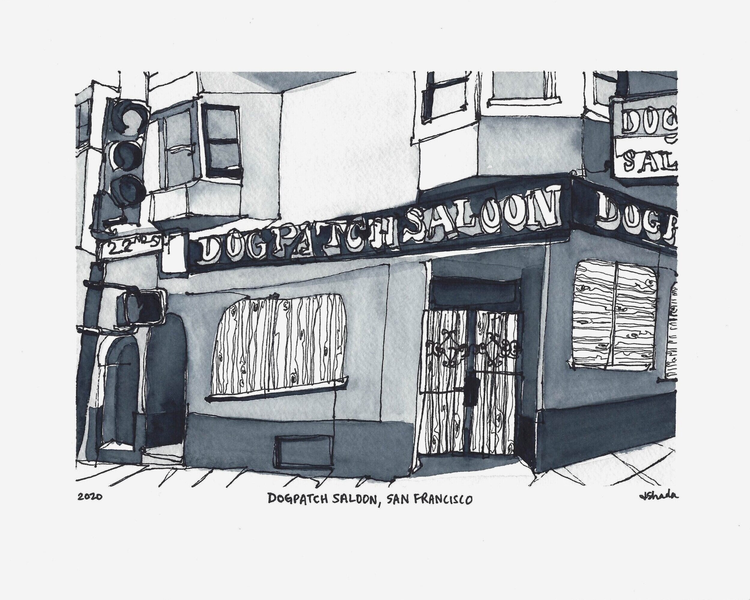 COVID-Closure Series; Dogpatch Saloon, San Francisco 